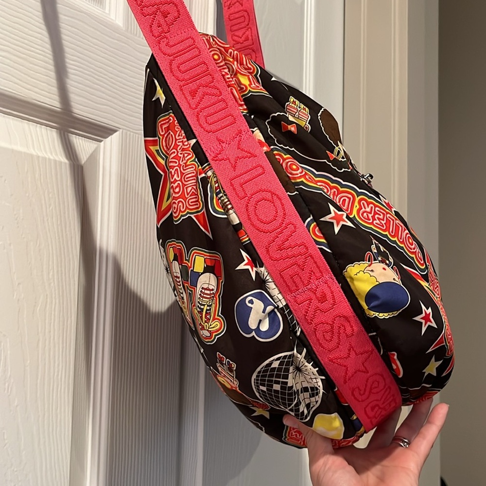 🦇TRADED🦇HARAJUKU LOVERS 90s Y2K Roller Disco Ball purse, Kawaii Japan Streetwear - Picture 9 of 16